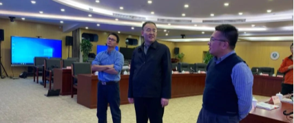 馬軍勝旺季督導(dǎo)郵政業(yè)安全中心