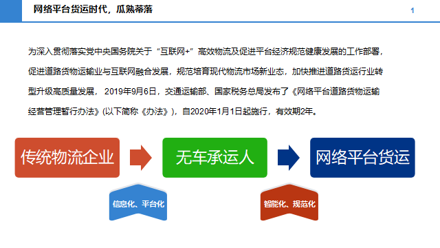 熊晔：网络货运新时代