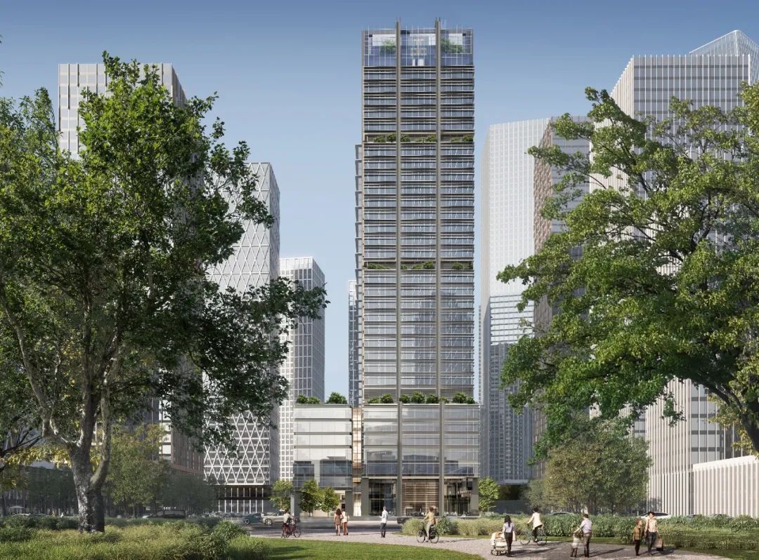 国内首座超过150米的近零能耗建筑，践行“双碳”发展的里程碑