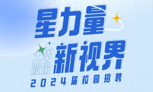 大华股份校园招聘物流管培生