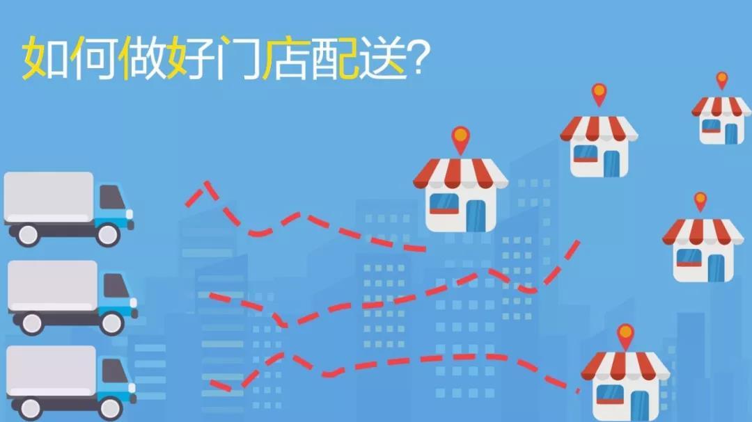 原來，別人家的門店配送是這樣做的